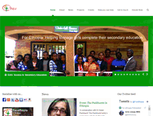 Tablet Screenshot of for-ethiopia.com